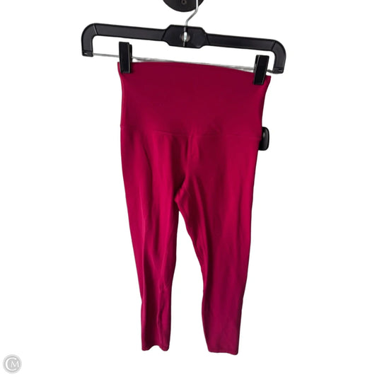 Athletic Leggings By Lululemon In Pink, Size: 2