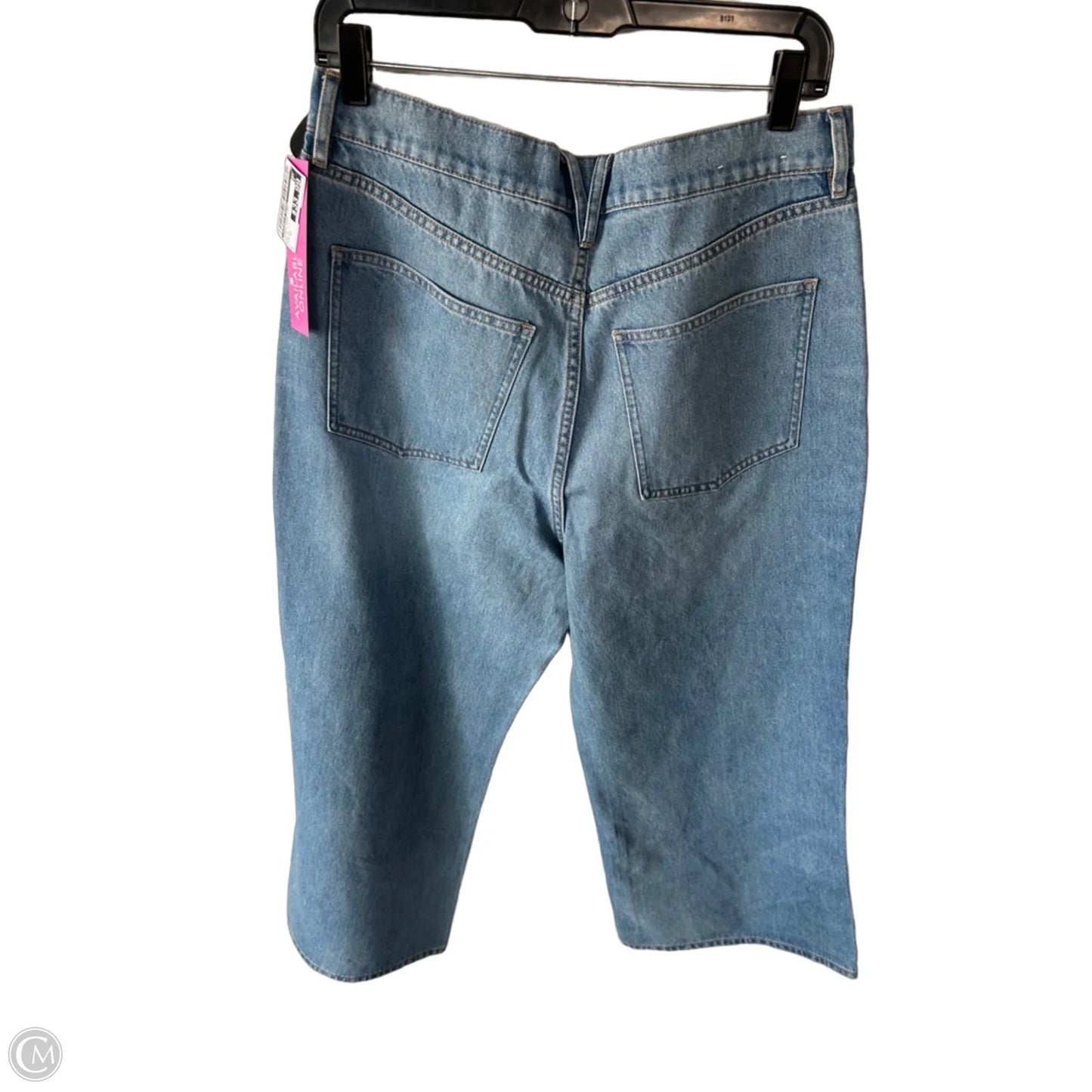 Jeans Wide Leg By Veronica Beard In Blue Denim, Size: 12