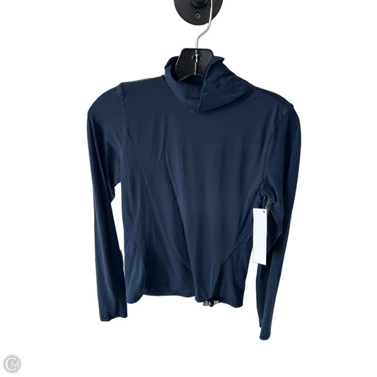 Athletic Top Long Sleeve Crewneck By Lululemon In Navy, Size: S