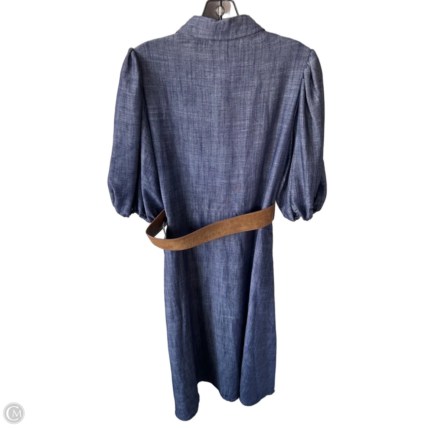 Dress Casual Maxi By Zara In Blue, Size: M