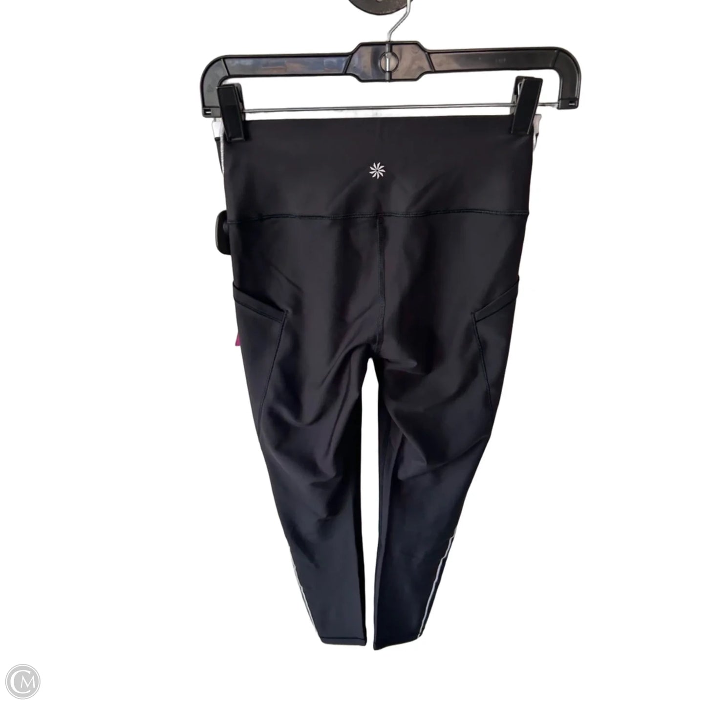 Athletic Leggings By Athleta In Black, Size: 0