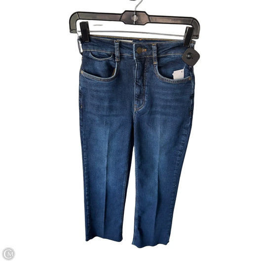 Jeans Straight By Pilcro In Blue Denim, Size: 2
