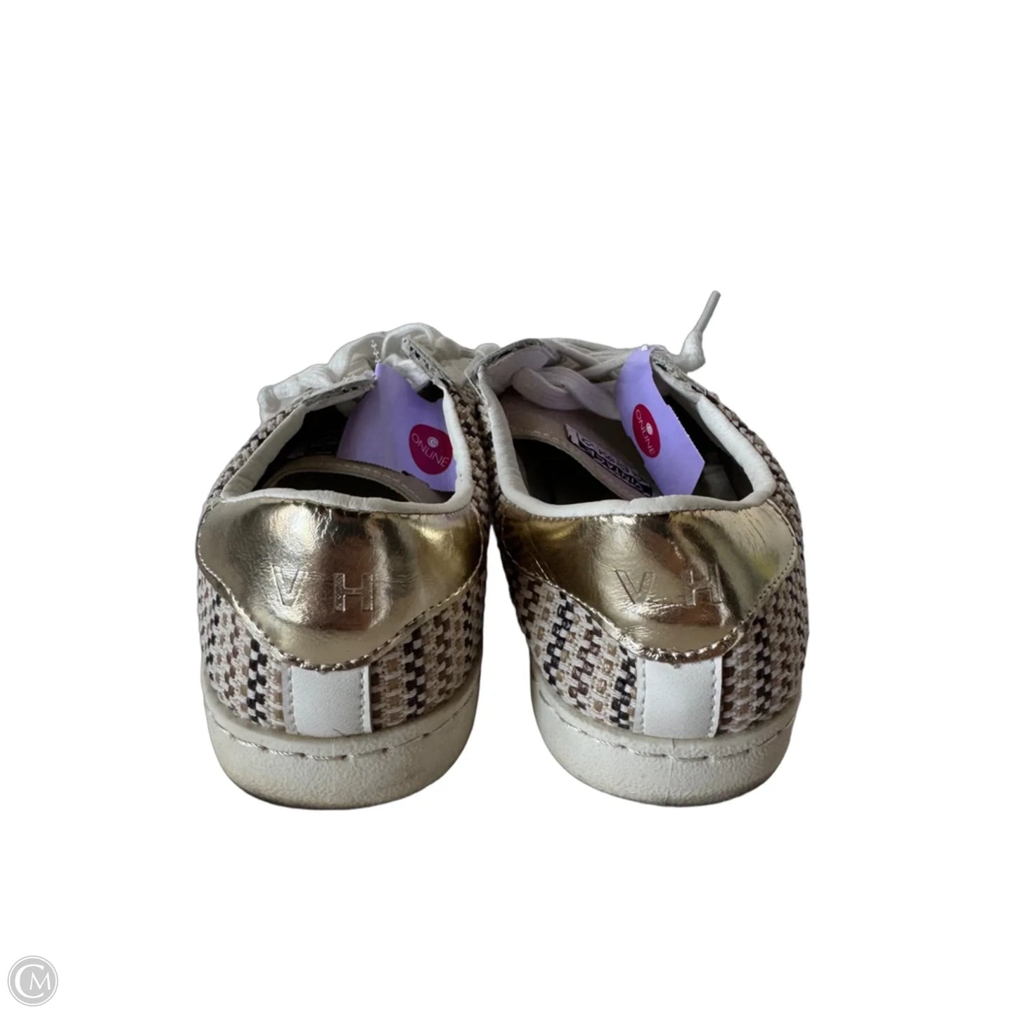 Shoes Sneakers By Vintage Havana In Tan & White, Size: 9