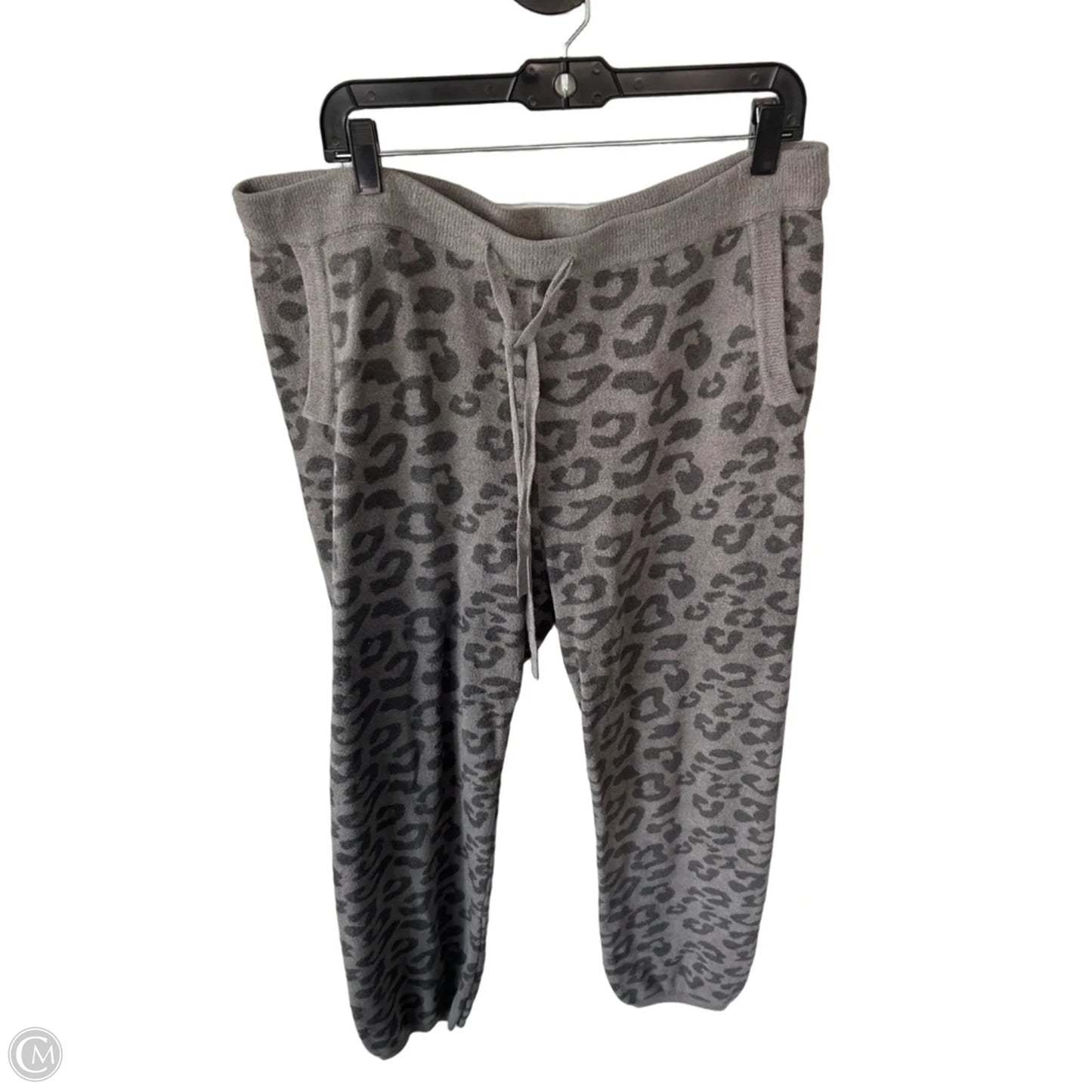 Pants Lounge By Barefoot Dreams In Black & Grey, Size: 16