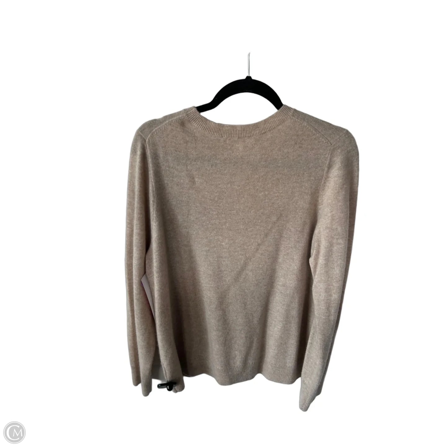 Sweater Cashmere By Nordstrom In Tan, Size: Xl