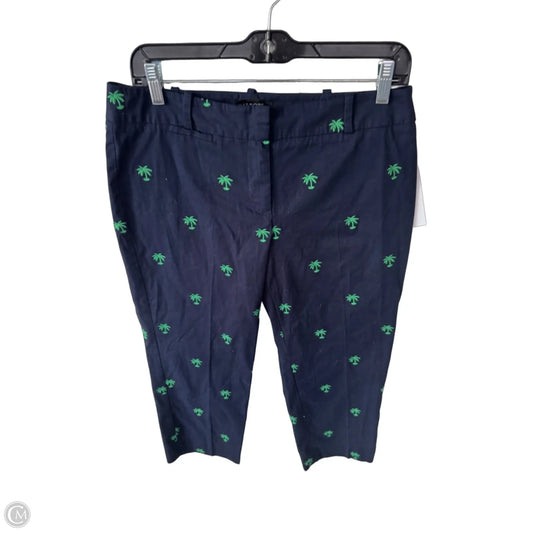 Pants Cropped By Talbots In Blue & Green, Size: 6p