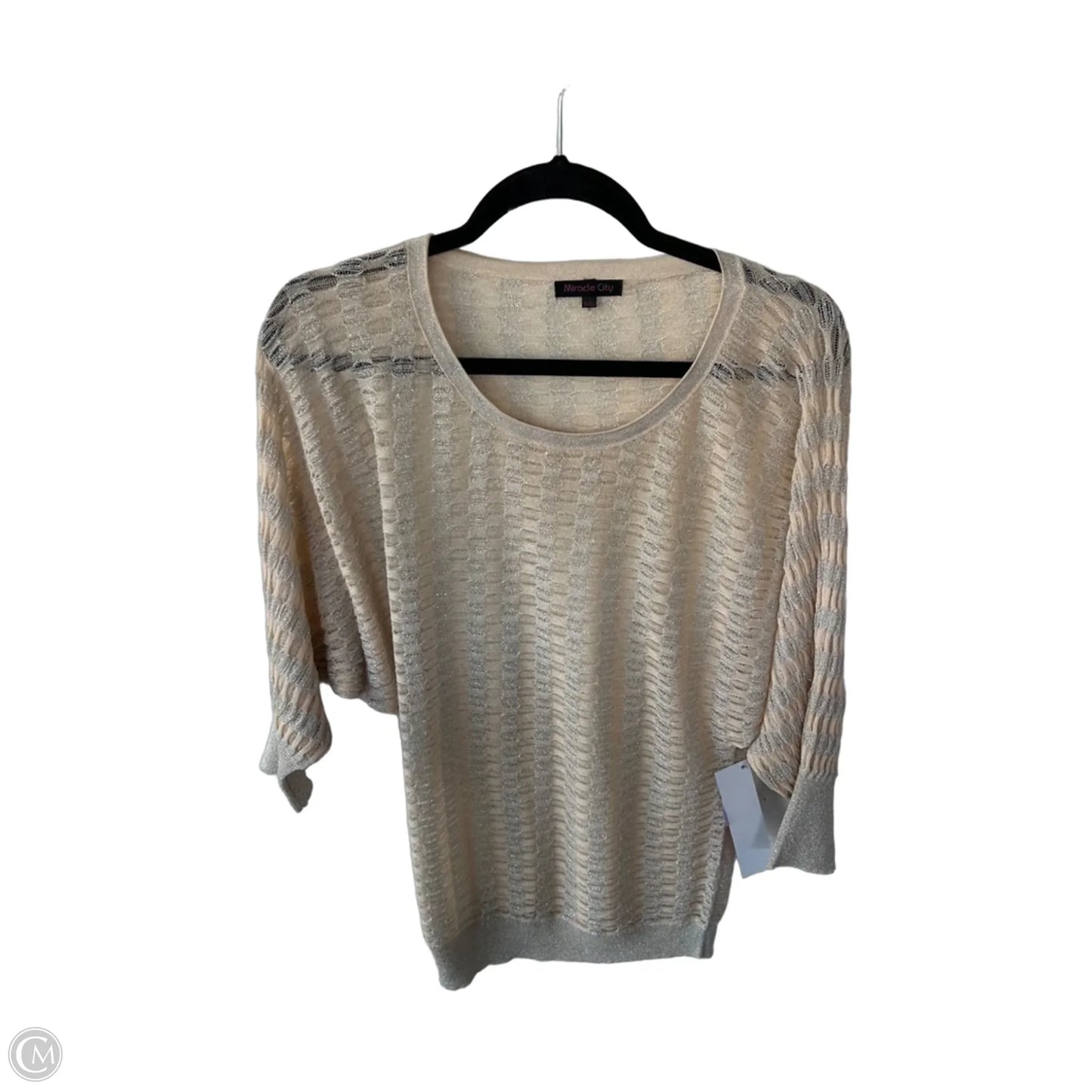 Sweater By Clothes Mentor In Peach, Size: S