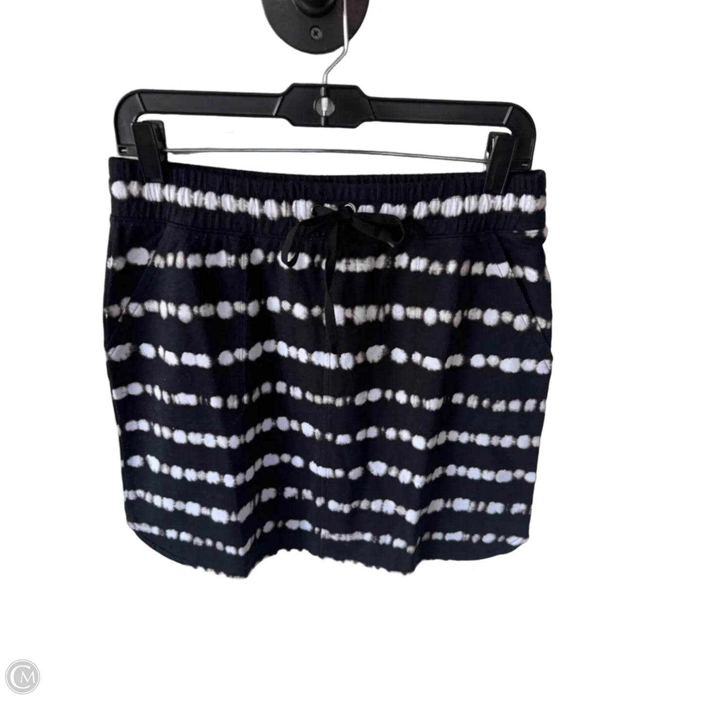 Skirt Mini & Short By Talbots In Black & White, Size: 4
