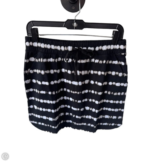 Skirt Mini & Short By Talbots In Black & White, Size: 4