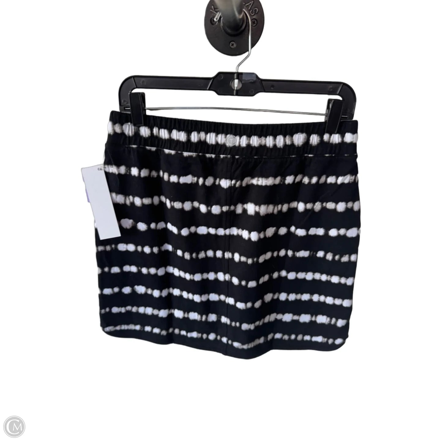 Skirt Mini & Short By Talbots In Black & White, Size: 4