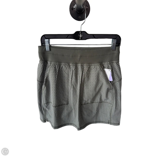 Skort By Talbots In Green & White, Size: 4
