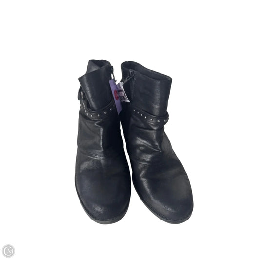 Boots Ankle Heels By Bare Traps In Black, Size: 9