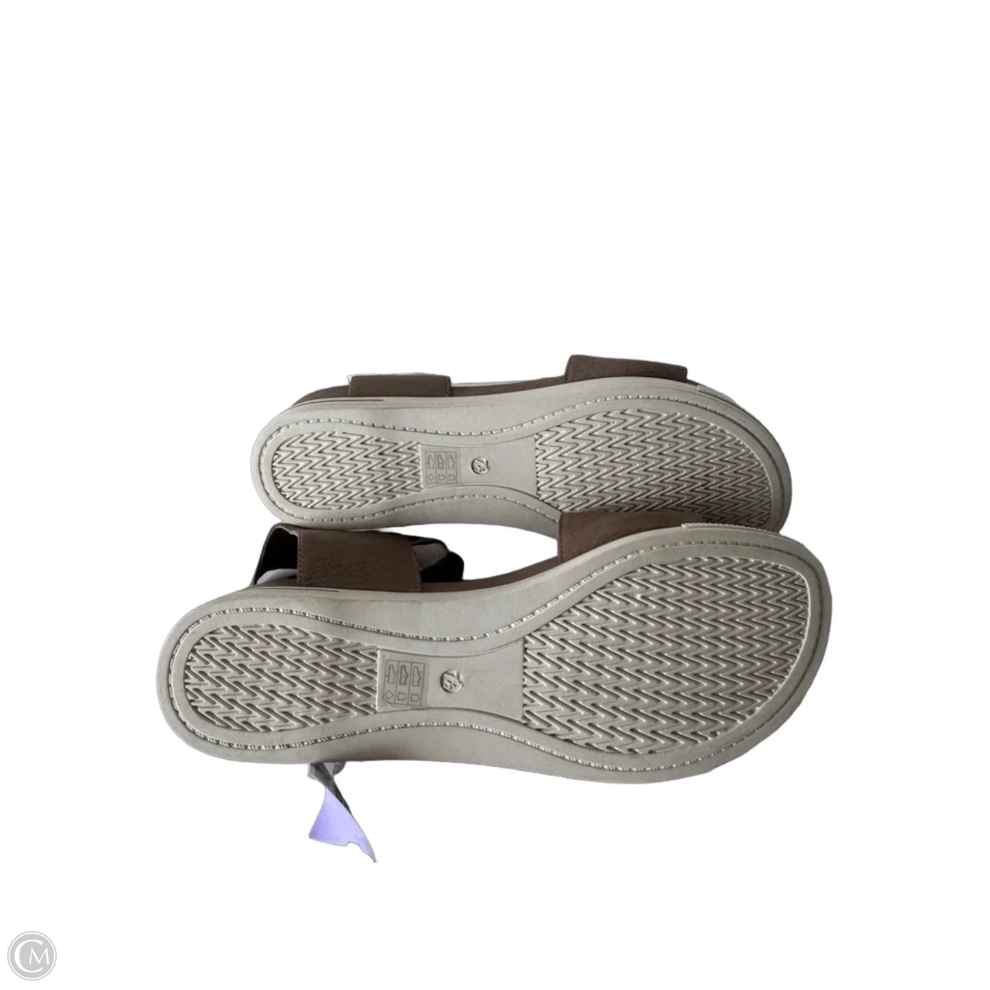Sandals Flats By Eileen Fisher In Tan, Size: 7.5