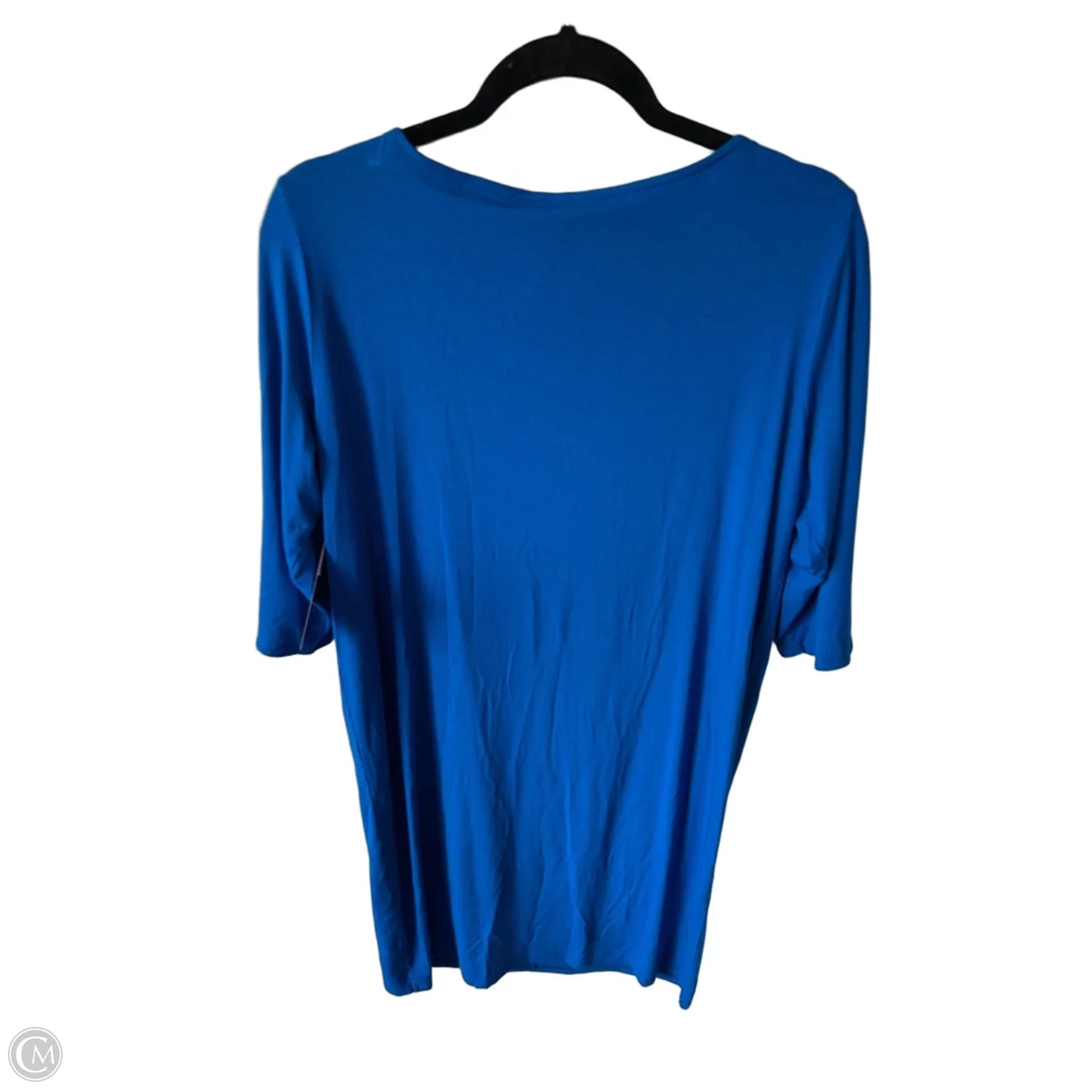 Dress Casual Midi By Eileen Fisher In Blue, Size: M