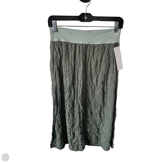 Skirt Maxi By Cut Loose In Green, Size: M
