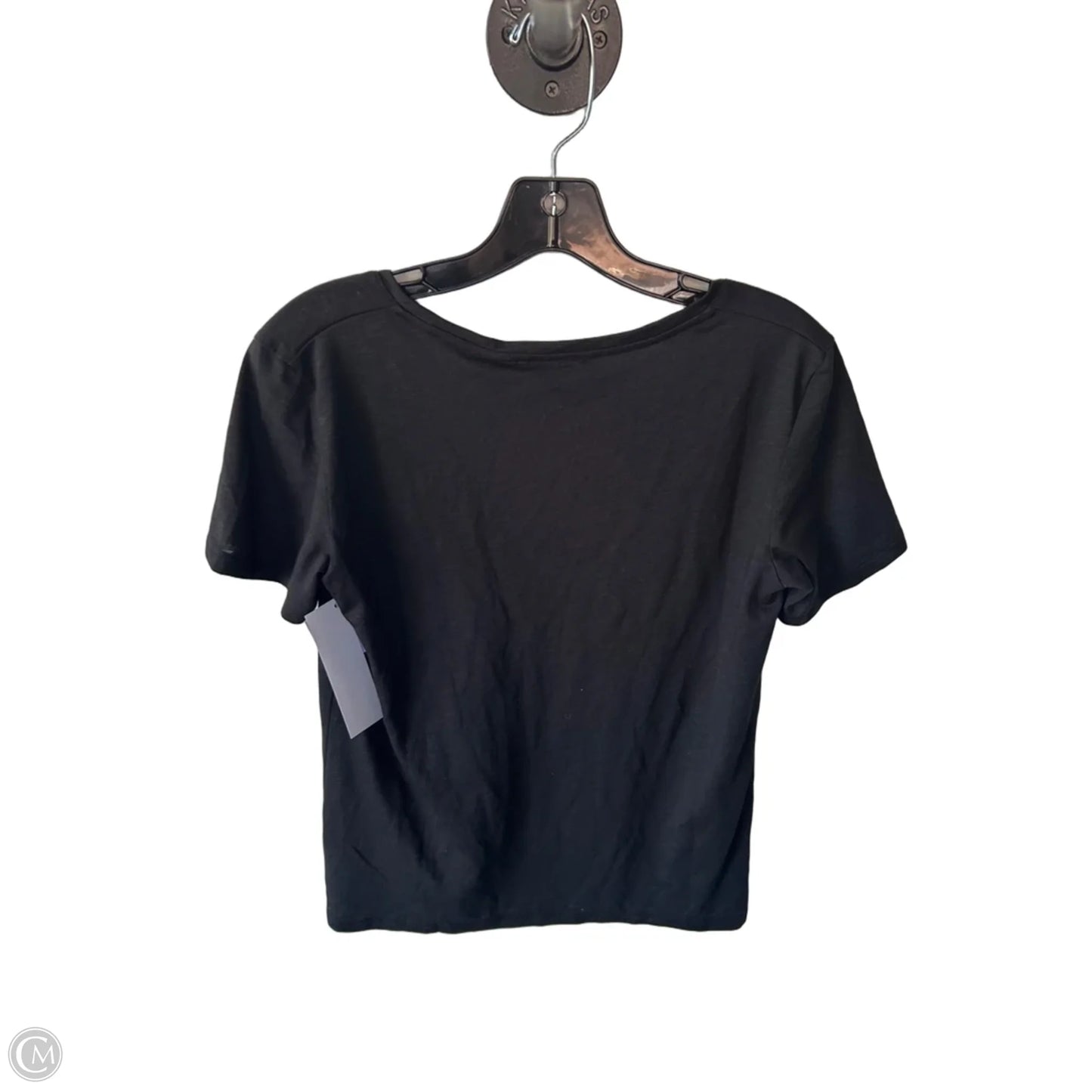 Top Short Sleeve Basic By Theory In Black, Size: S