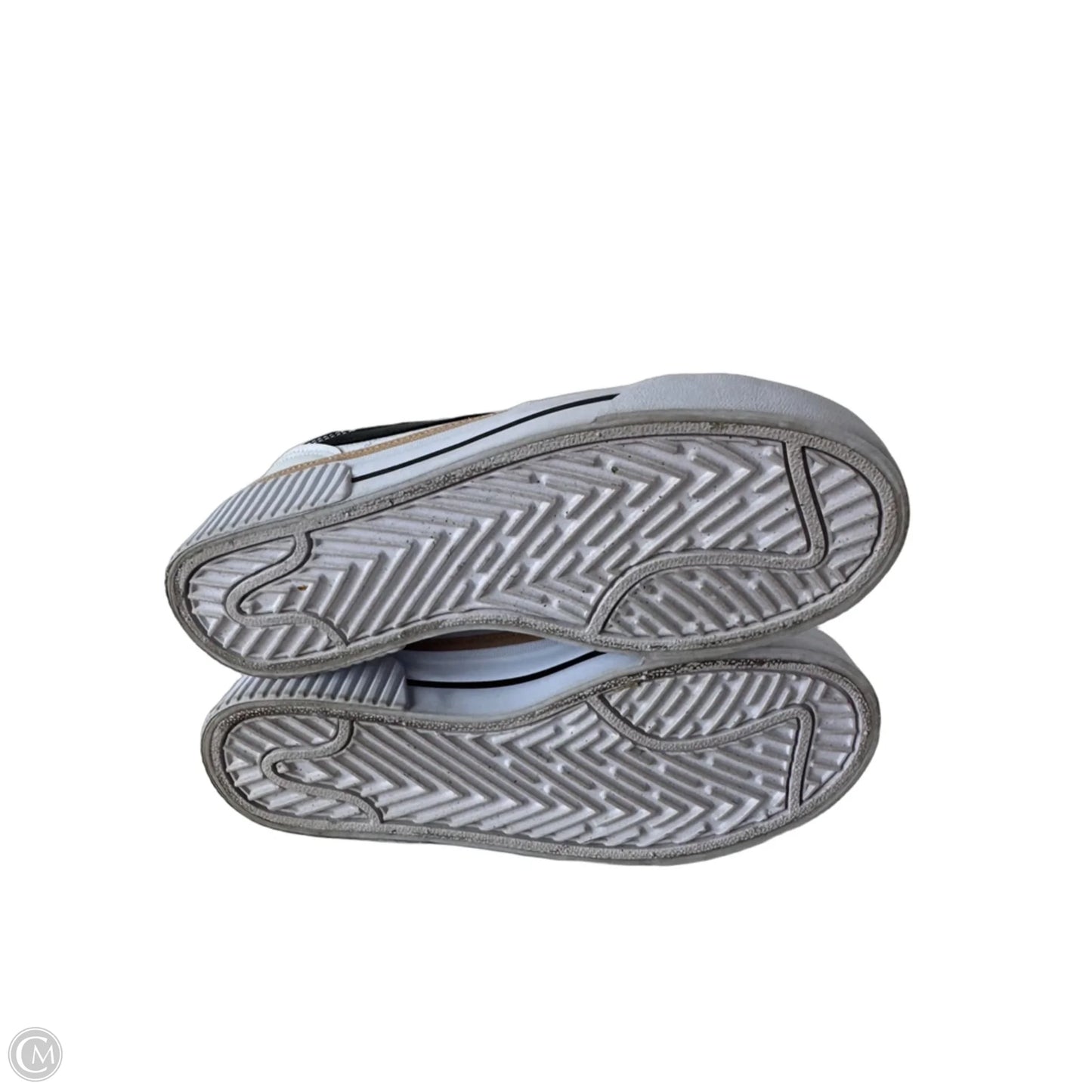 Shoes Sneakers Platform By Nike In Black & White, Size: 8