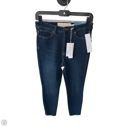 Jeans Skinny By Soft Surroundings In Blue Denim, Size: 4p