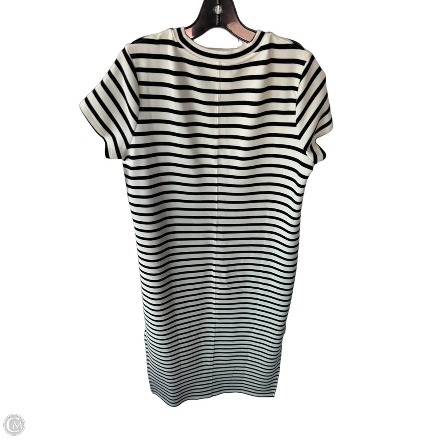 Dress Casual Maxi By Spanx In Black & Cream, Size: L