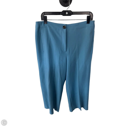 Pants Cropped By Ann Taylor In Blue, Size: 10