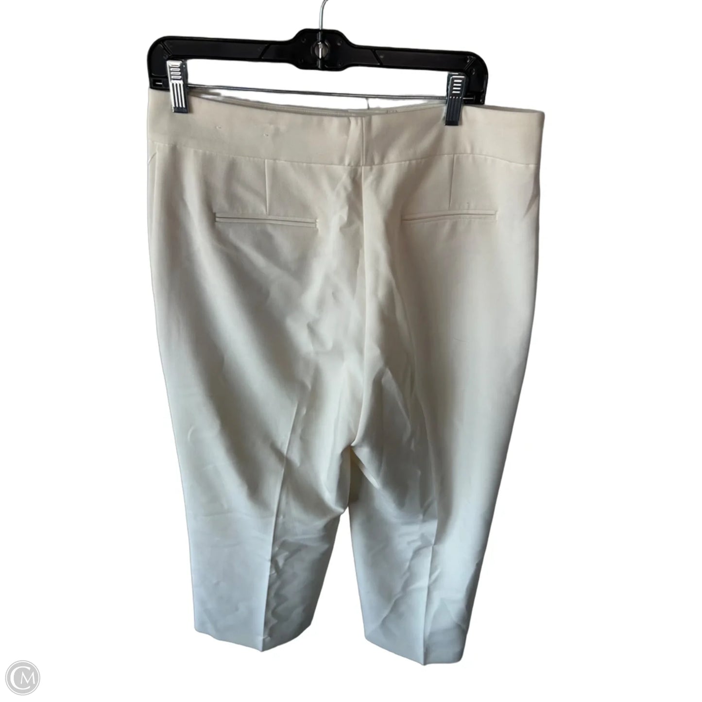 Pants Cropped By Ann Taylor In Cream, Size: 10