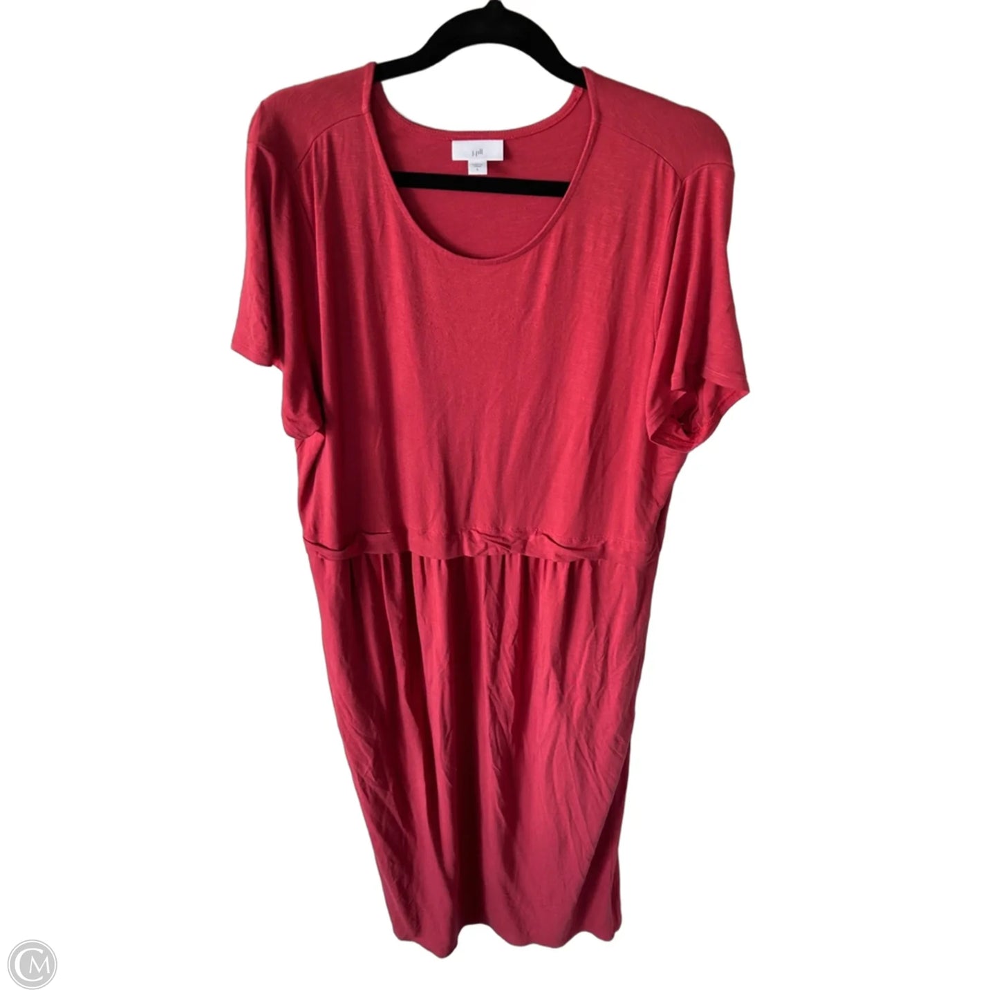 Dress Casual Maxi By J. Jill In Red, Size: L