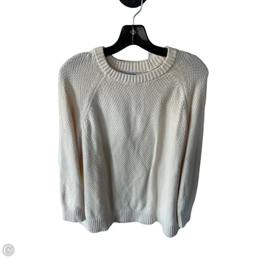 Sweater By Old Navy In Cream, Size: L