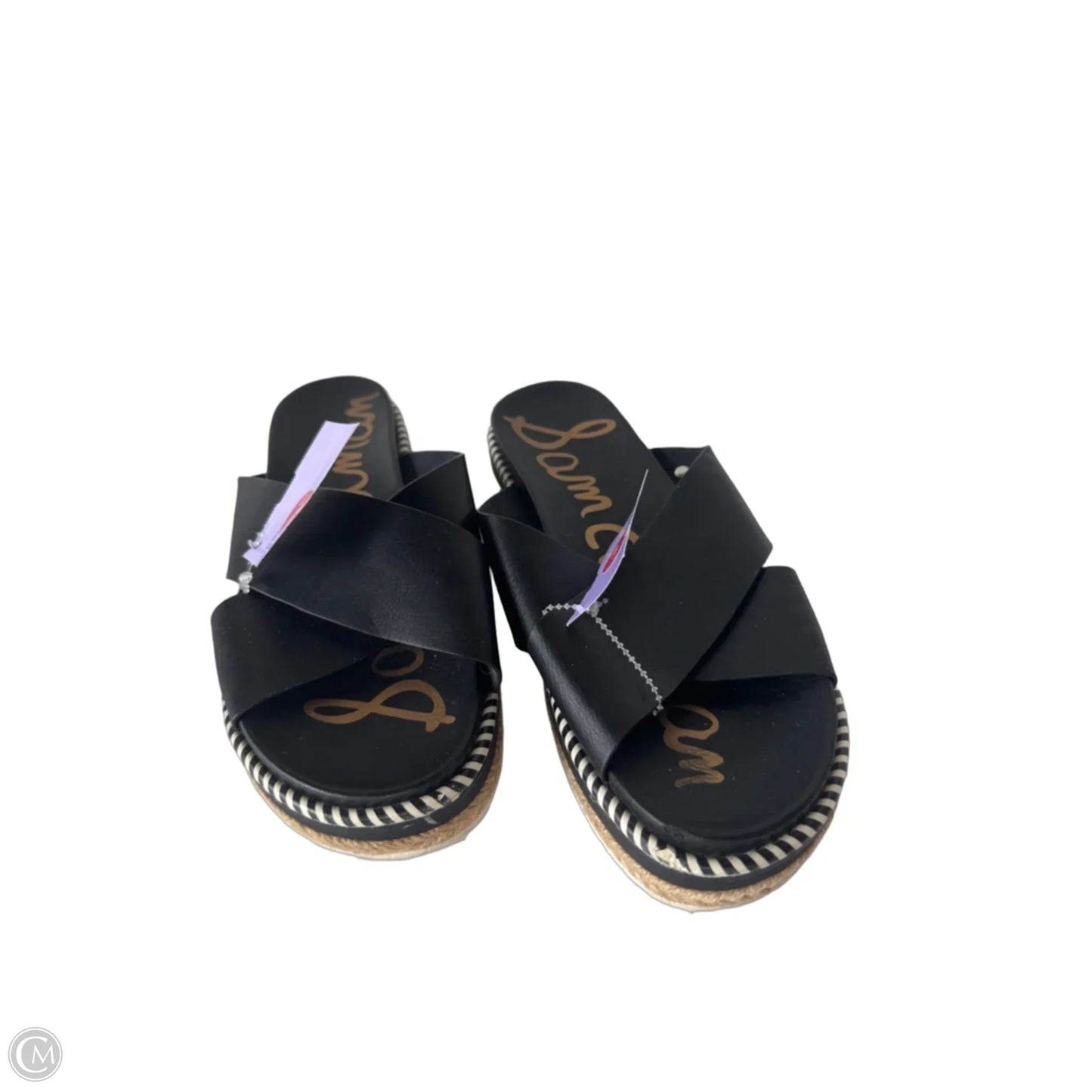 Sandals Flats By Sam Edelman In Black, Size: 6.5