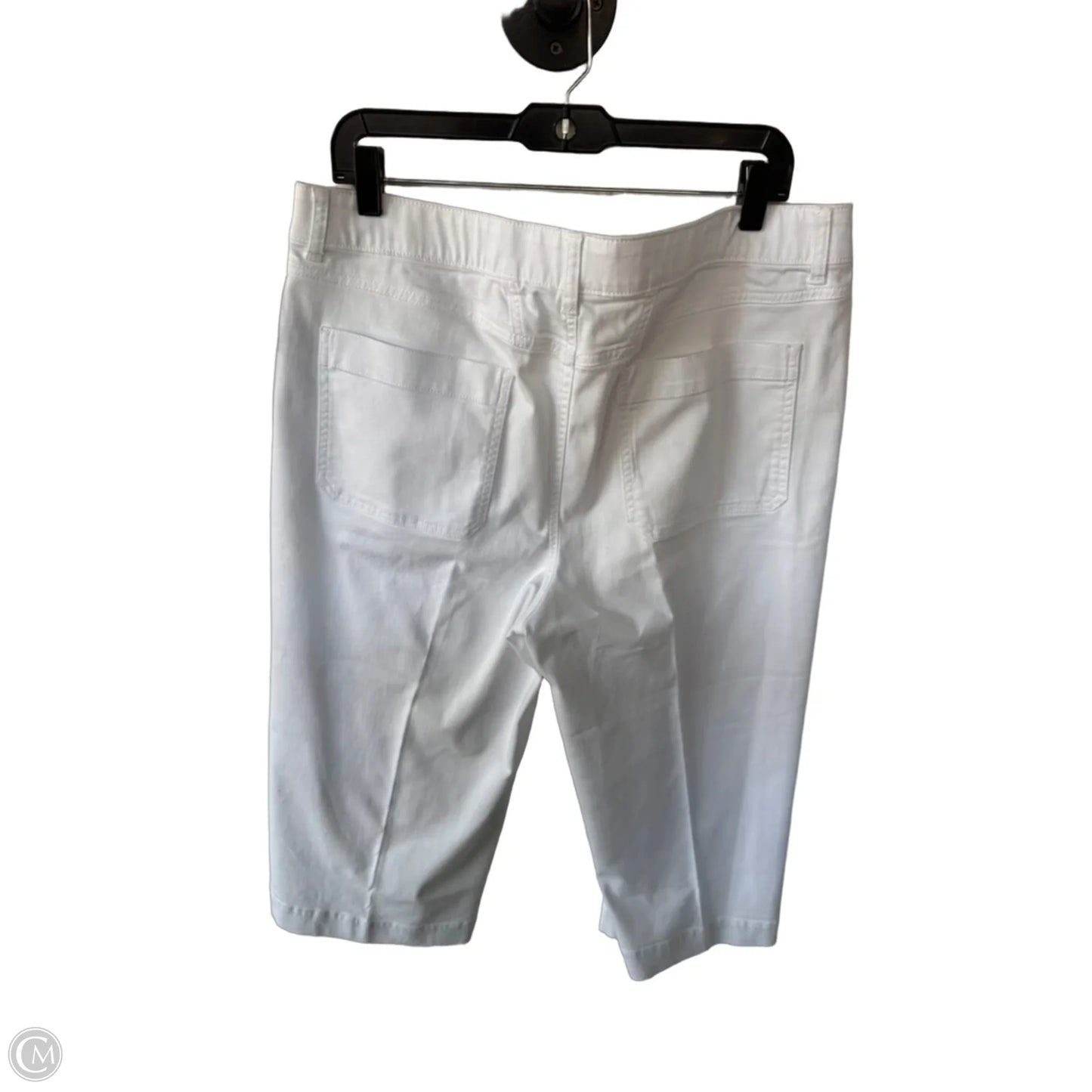 Pants Cropped By Chicos In White, Size: 16