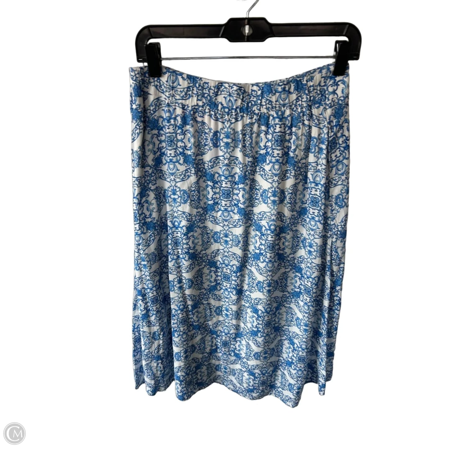 Skirt Maxi By Joie In Blue & White, Size: 8