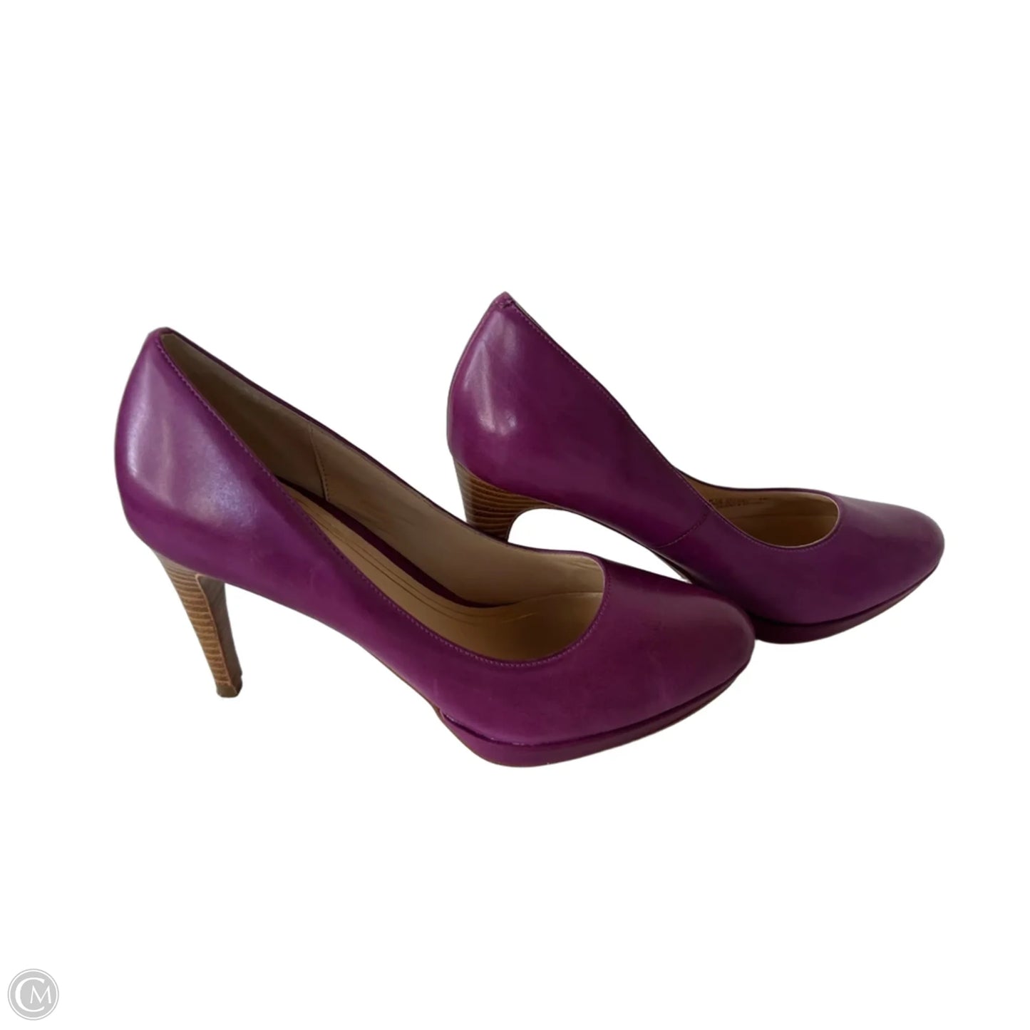 Shoes Heels Stiletto By Cole-haan In Purple, Size: 9