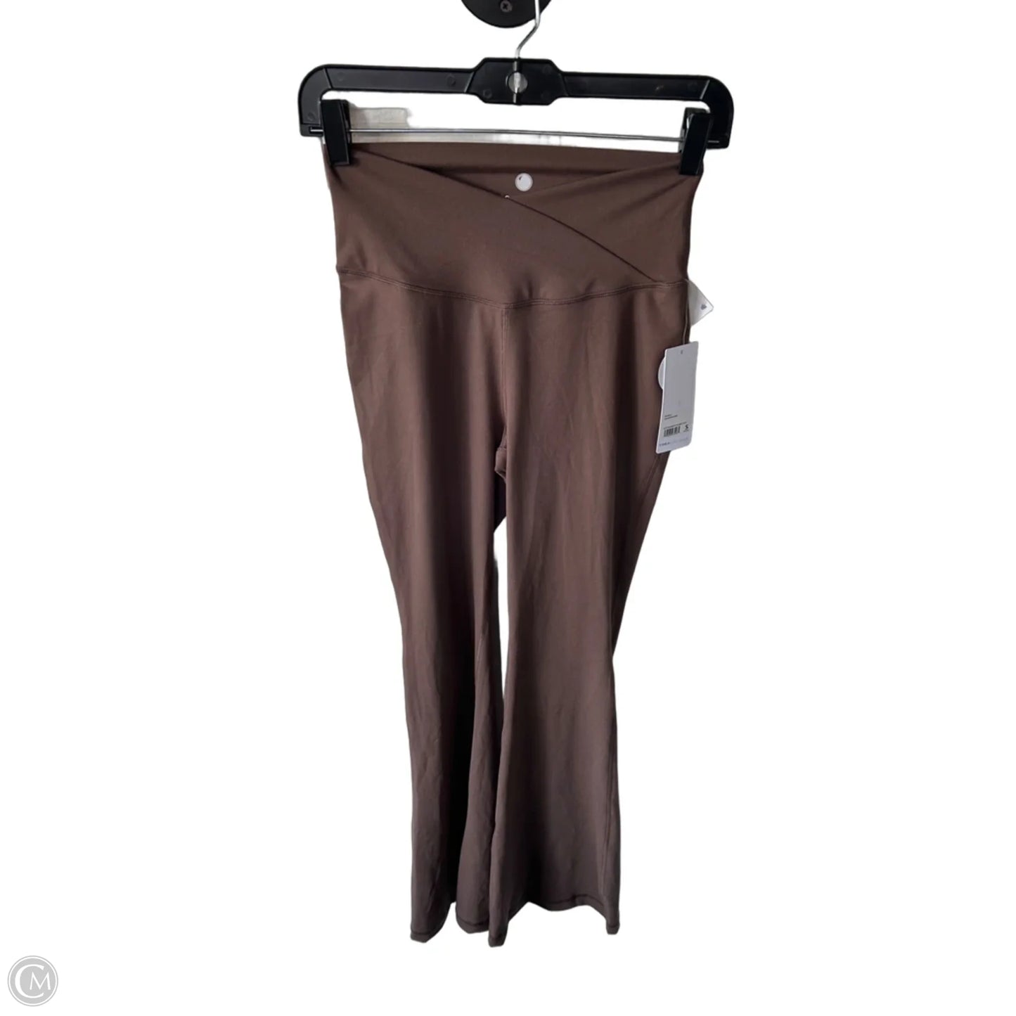 Athletic Leggings By Yogalicious In Brown, Size: 4