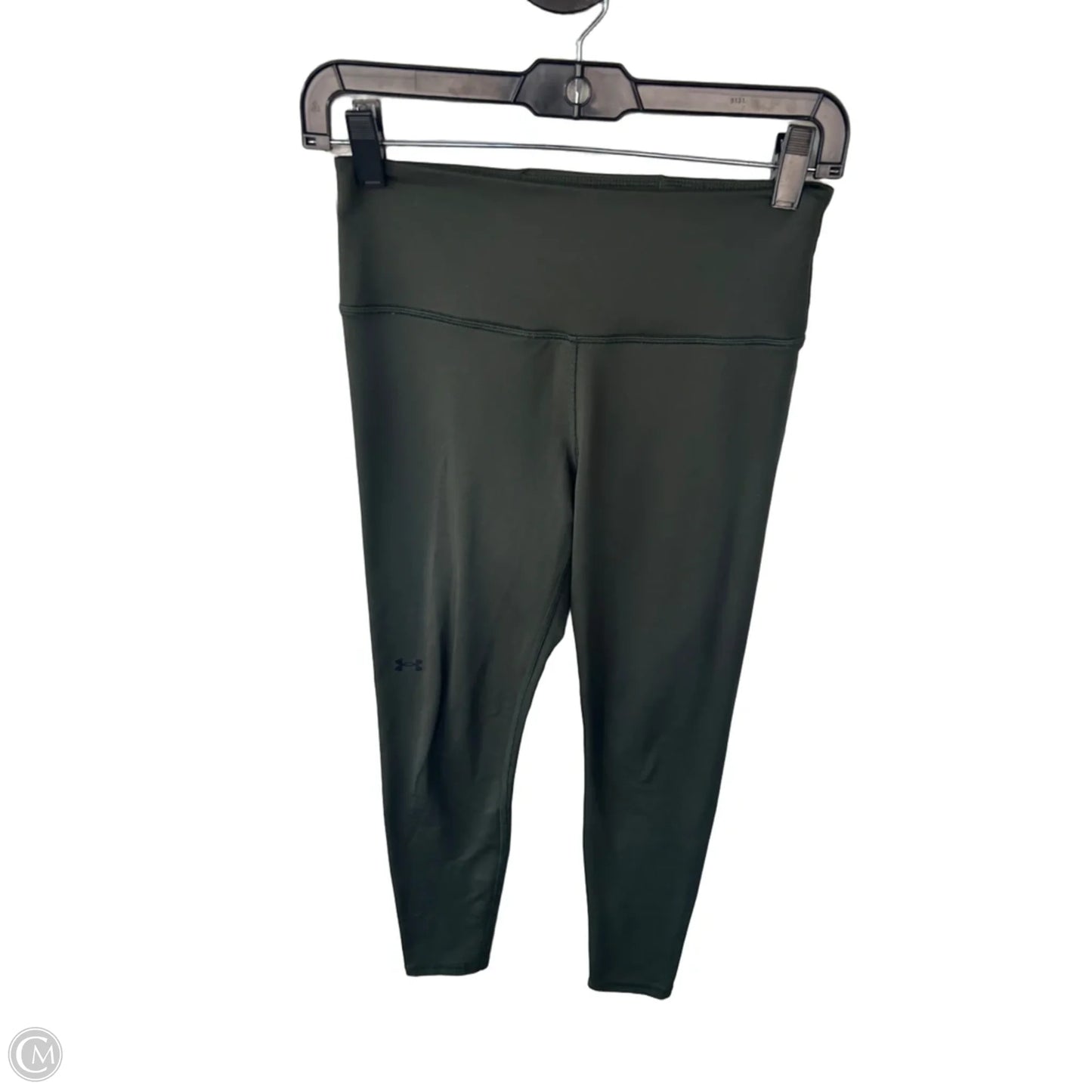 Athletic Leggings By Under Armour In Green, Size: 4