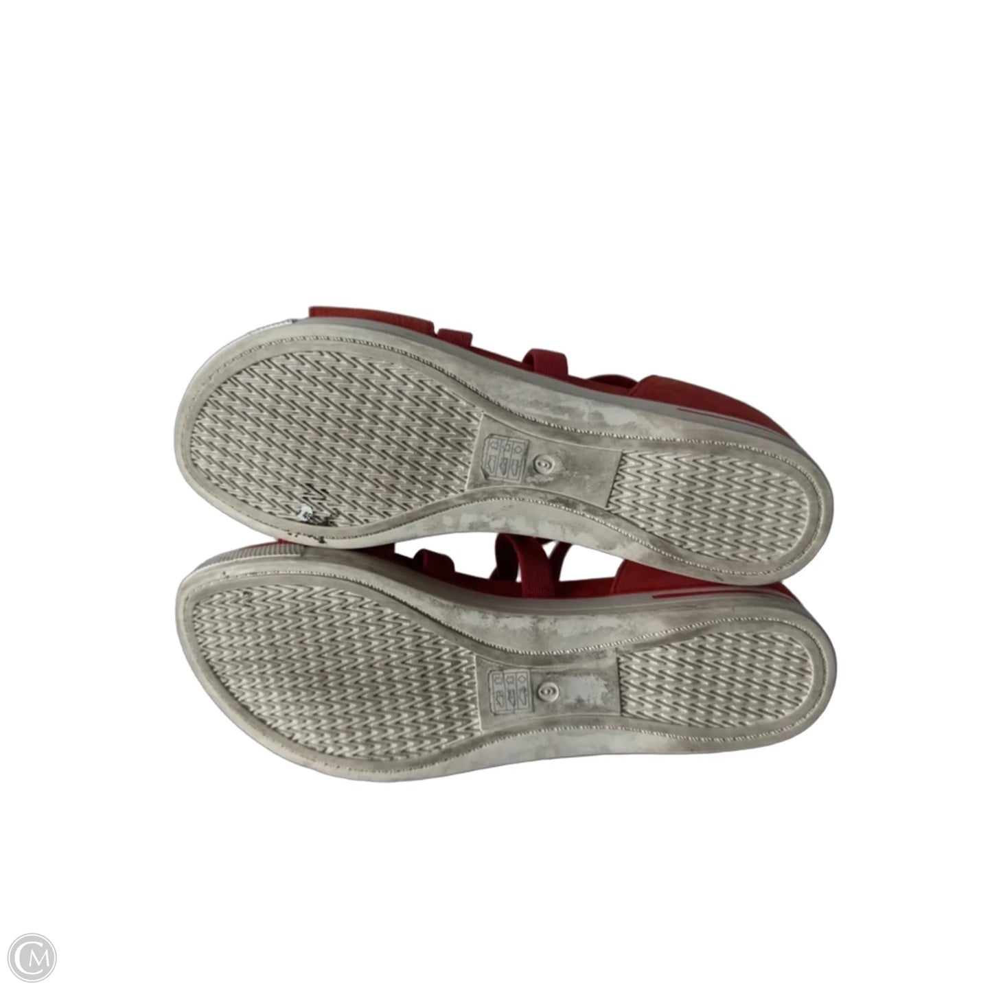 Sandals Flats By Eileen Fisher In Orange, Size: 9