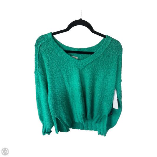 Sweater By Pilcro In Green, Size: S