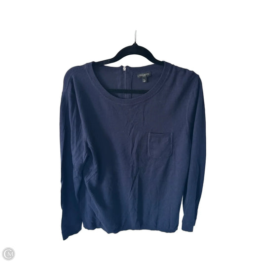 Sweater By Talbots In Blue, Size: Lp