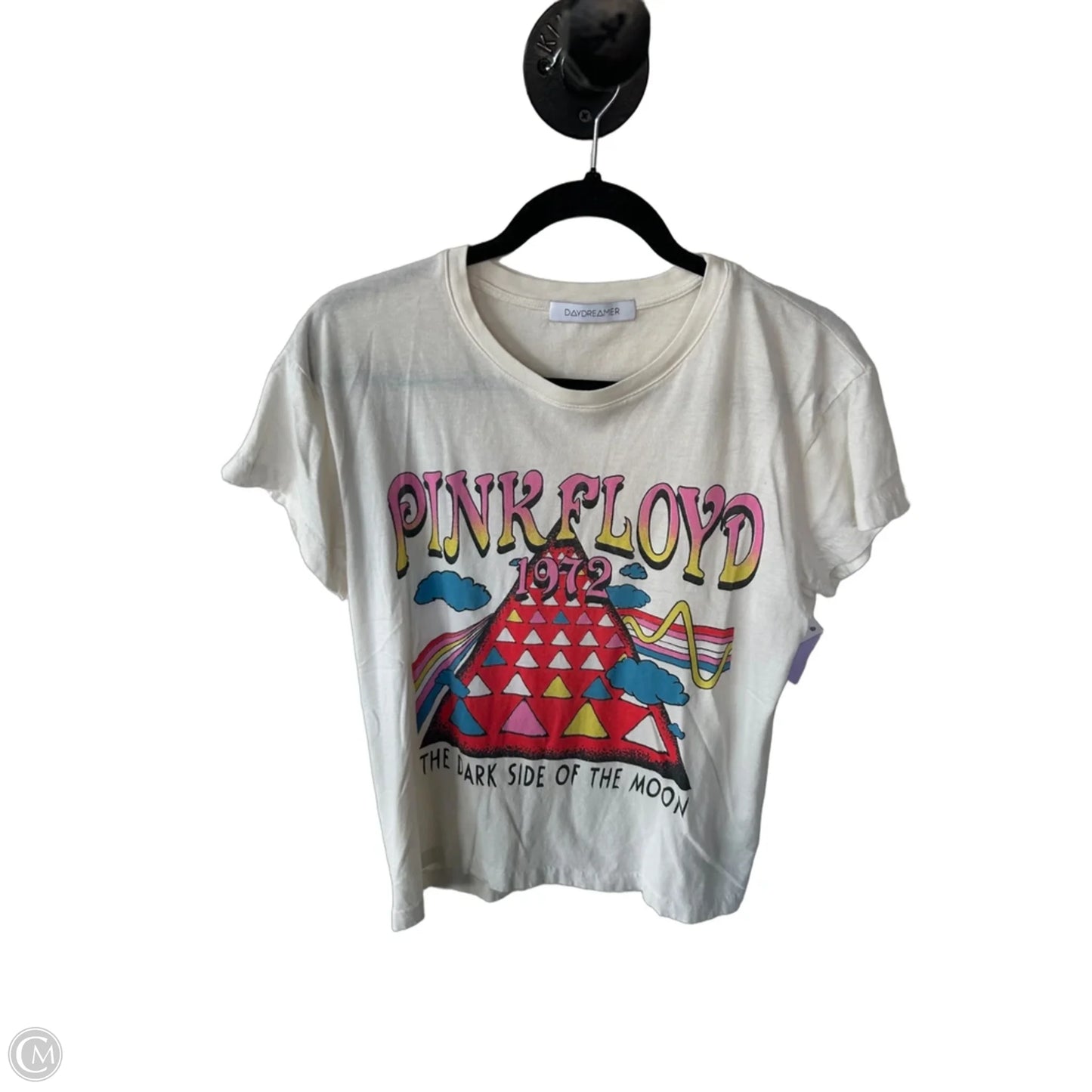 Top Short Sleeve Basic By Daydreamer In Cream, Size: S