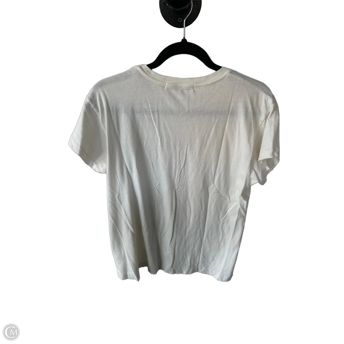 Top Short Sleeve Basic By Daydreamer In Cream, Size: S