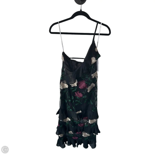 Dress Party Long By Lulus In Black, Size: L