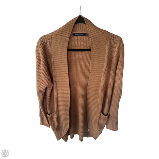 Sweater Cardigan By Merokeety In Brown, Size: S