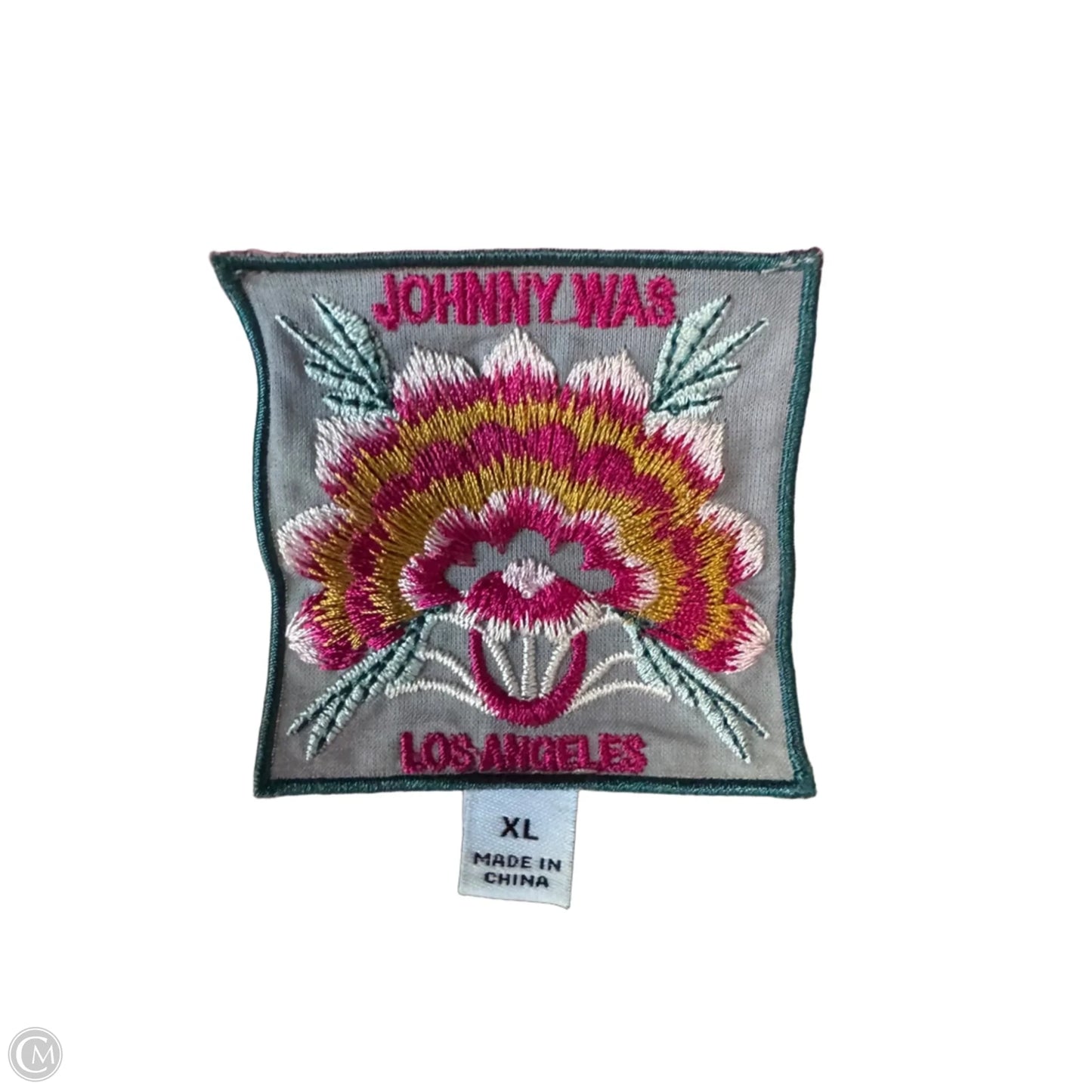 Top Short Sleeve Designer By Johnny Was In Pink, Size: Xl