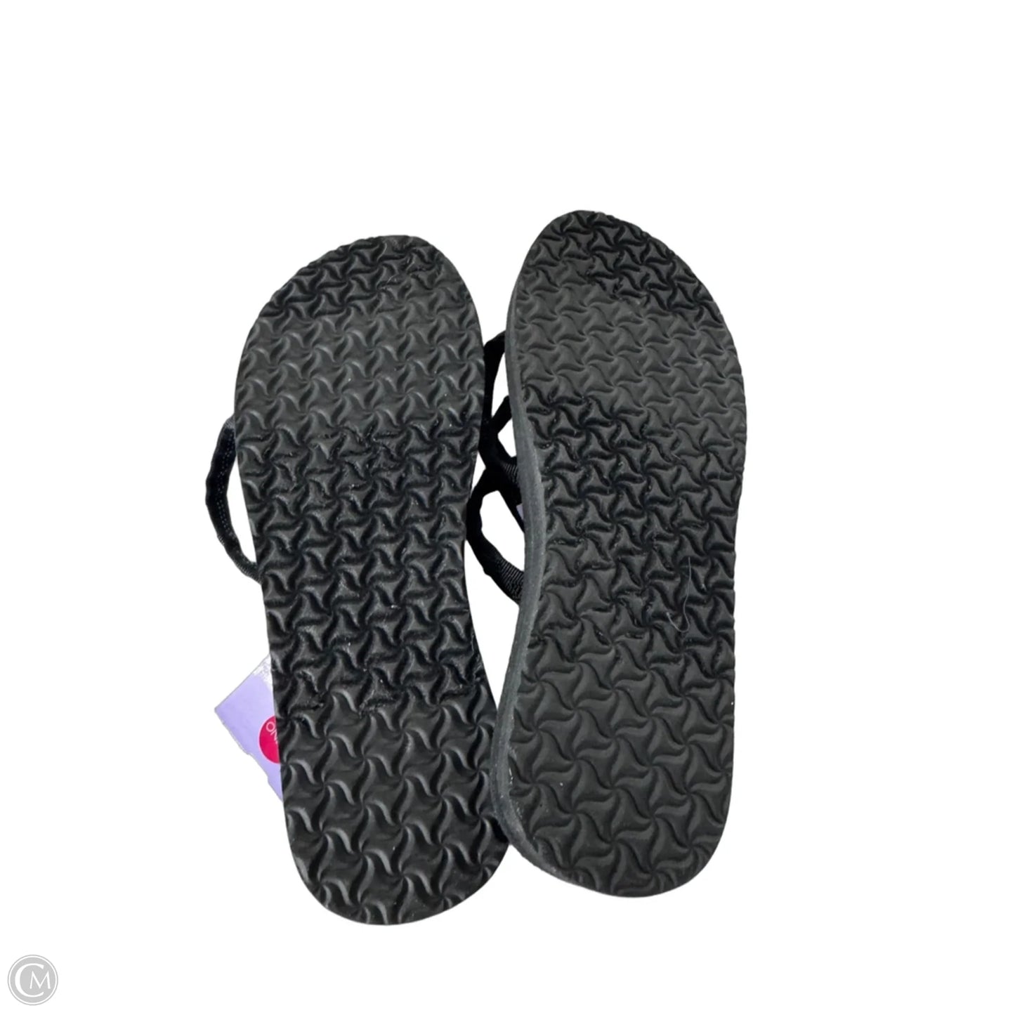 Sandals Flip Flops By Teva In Black, Size: 9
