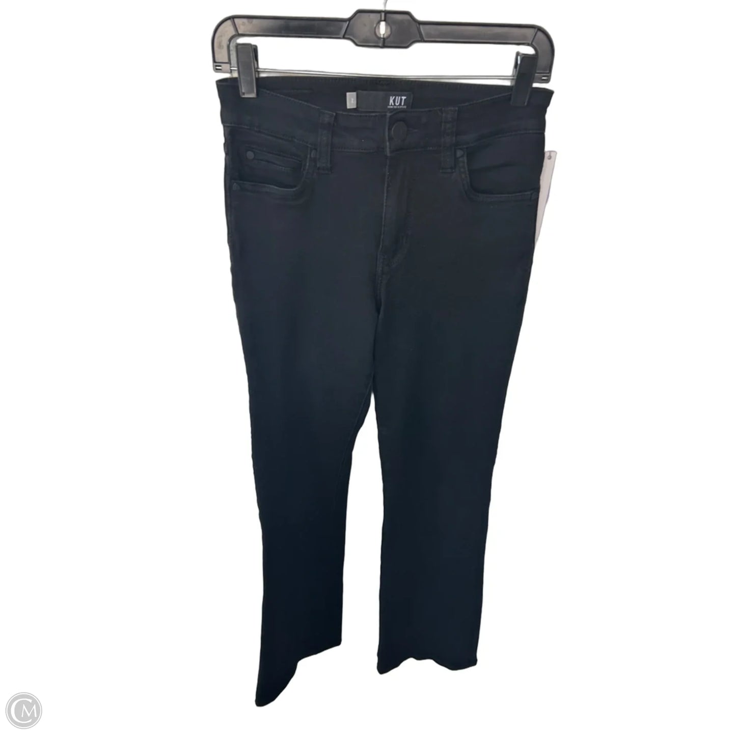 Jeans Boot Cut By Kut In Black, Size: 2