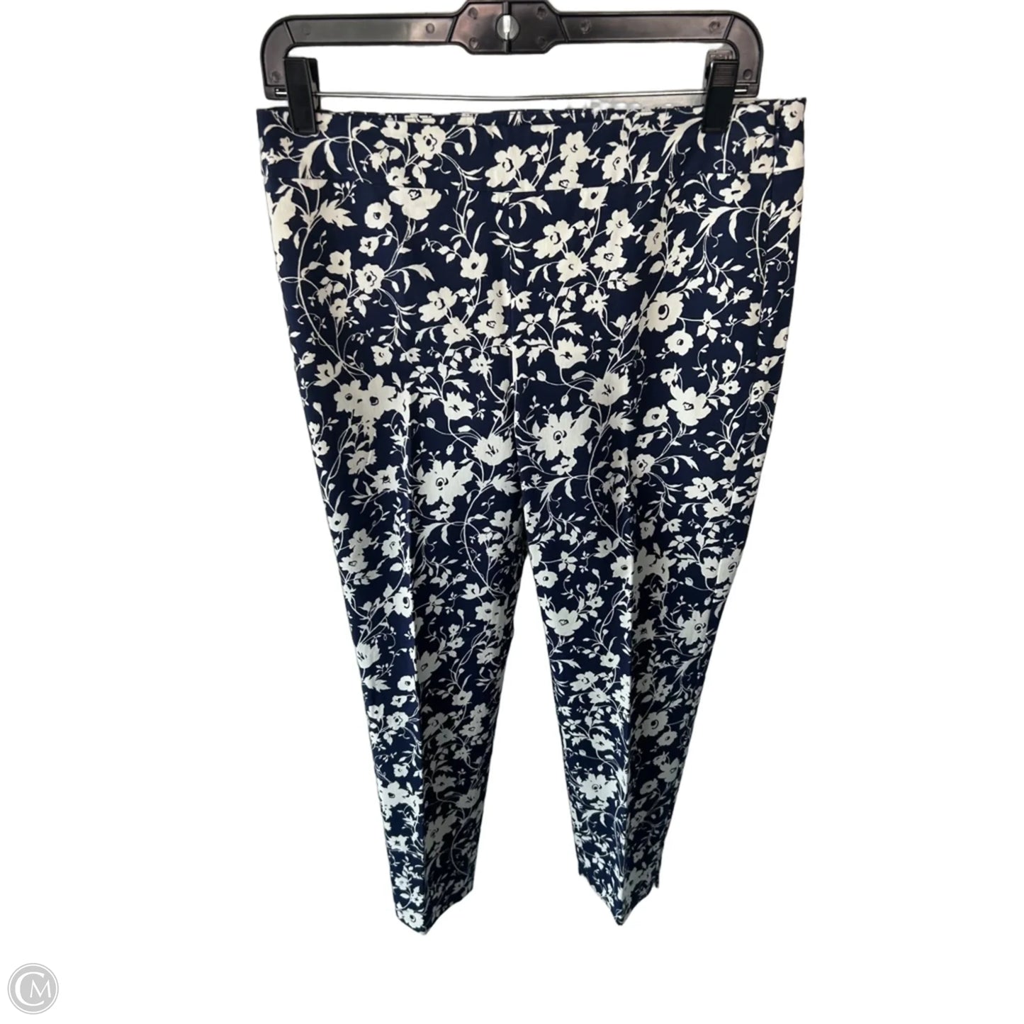 Pants Other By Talbots In Blue & Cream, Size: 6p
