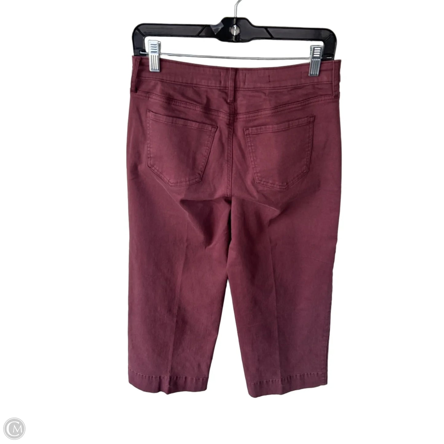 Jeans Wide Leg By Not Your Daughters Jeans In Maroon, Size: 4
