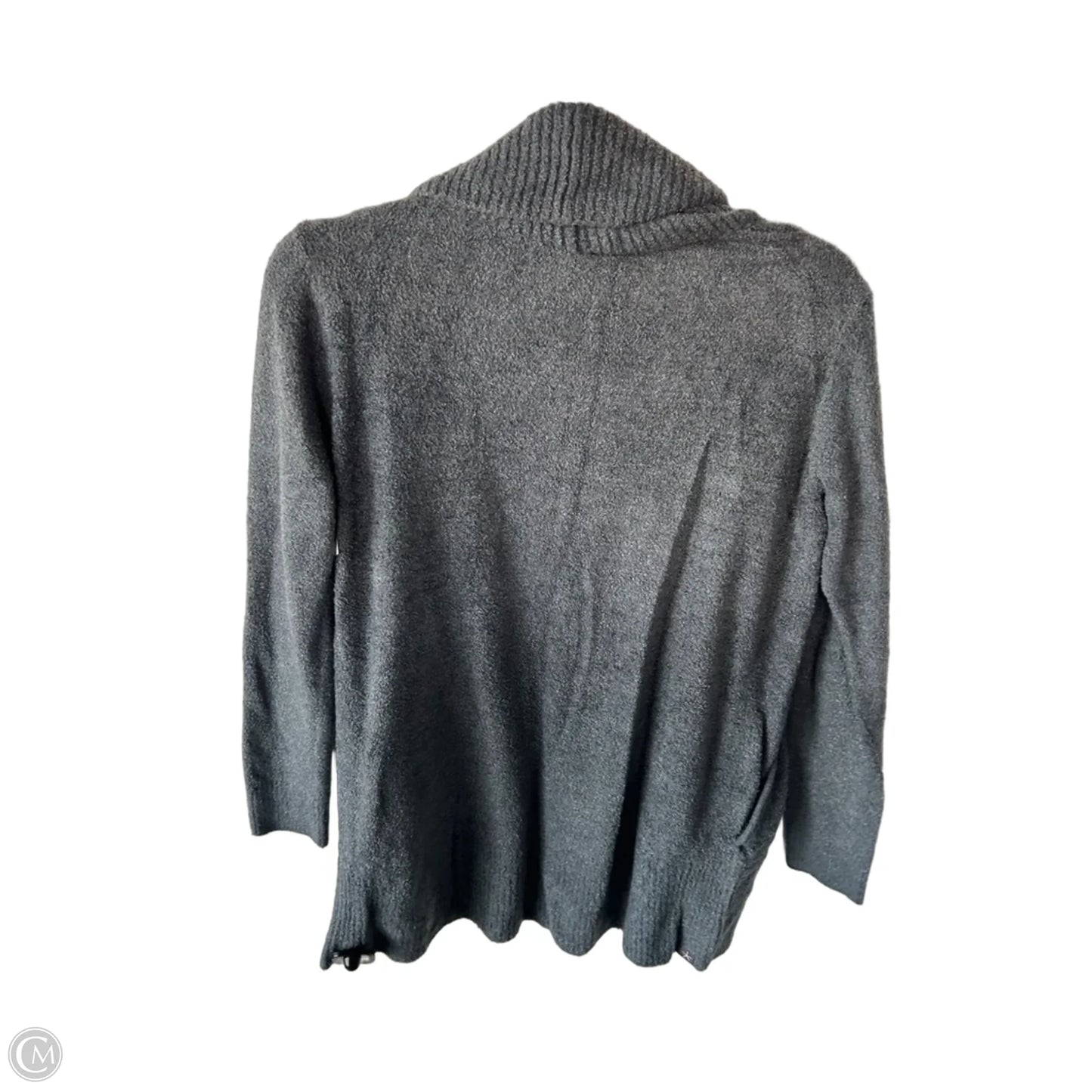 Sweater Cardigan By Barefoot Dreams In Grey, Size: S