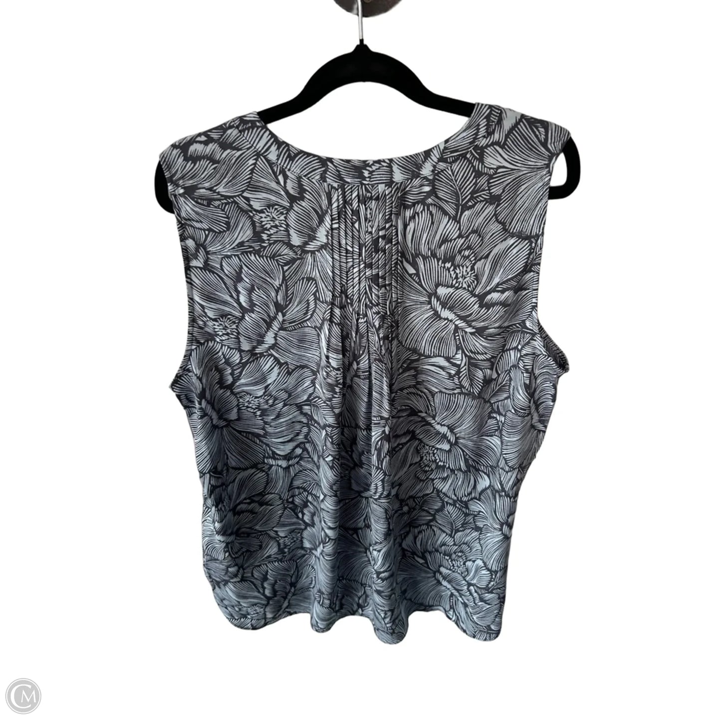 Top Sleeveless By Not Your Daughters Jeans In Blue, Size: M