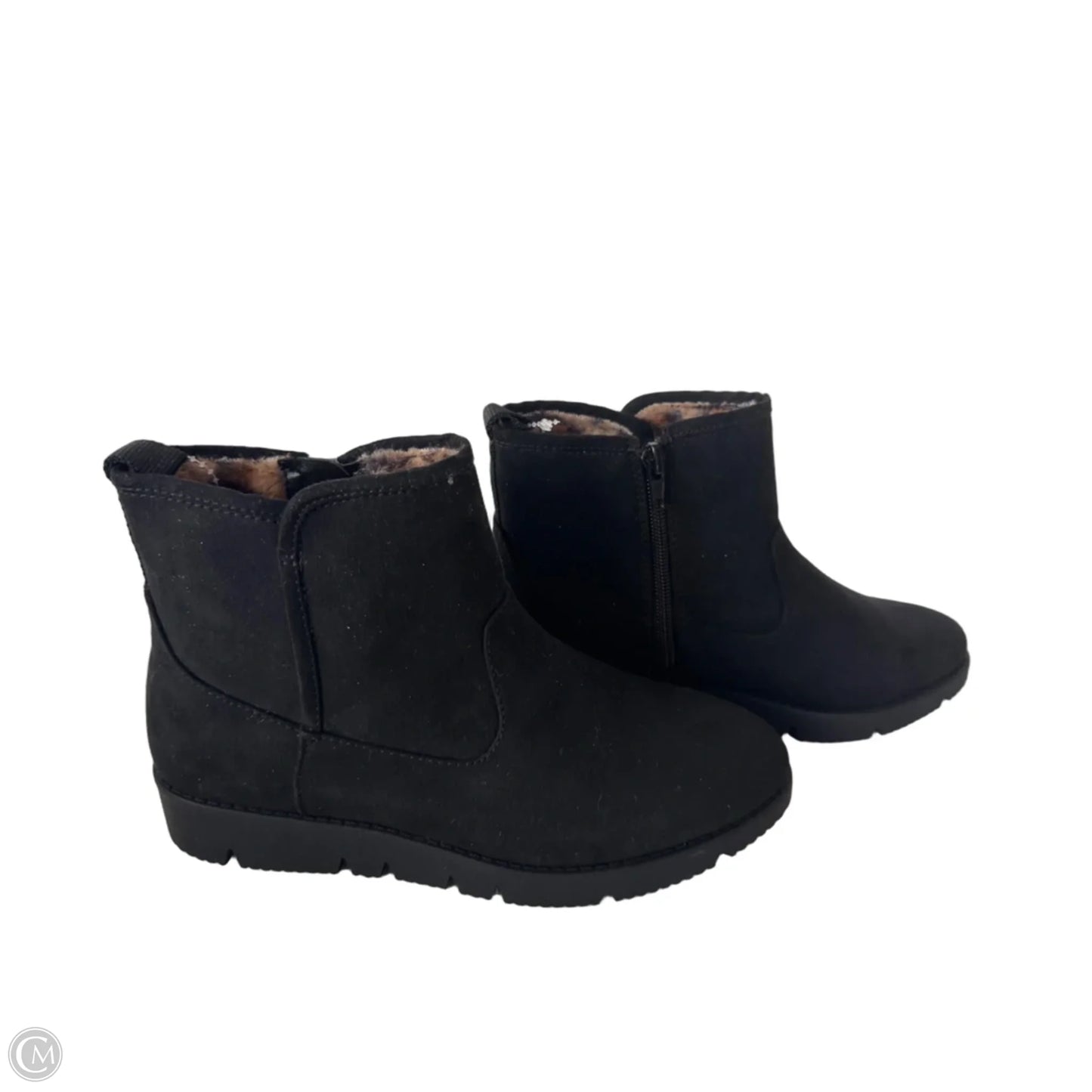 Boots Ankle Flats By Kelly And Katie In Black, Size: 6