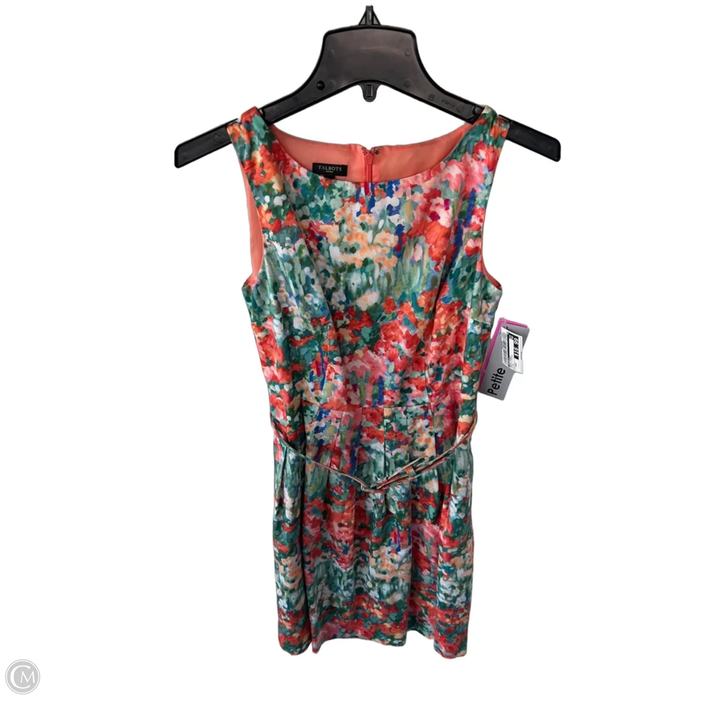 Dress Work By Talbots In Green & Orange, Size: Xsp