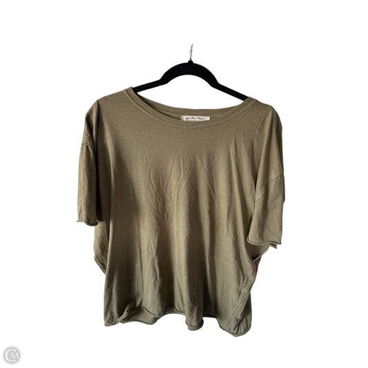 Top Short Sleeve Basic By We The Free In Green, Size: S